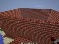 Взрыв большого кол-ва TNT в Minecraft 