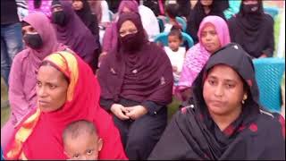 নারী সমাবেশে বক্তব্যরত ড. কিসিঞ্জার চাকমা, জেলা প্রশাসক, চুয়াডাঙ্গা
