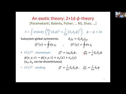 Nathan Seiberg - Exotic Theories and UV/IR Mixing