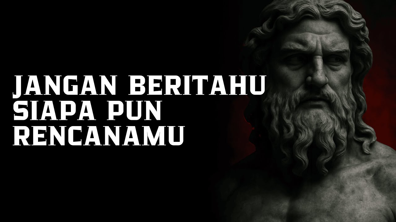 Jangan Pernah Beritahu Orang Apa yang Kamu Lakukan | Filsafat Stoikisme