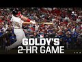 Goldy Hour! Paul Goldschmidt homers TWICE for the Cardinals!