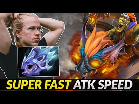 Topson Ratling gun batrider build - Super fast attack speed mode