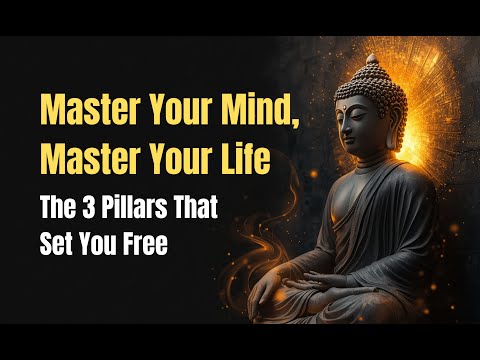 Master Your Mind, Master Your Life: 3 Buddhist Pillars That Set You Free | Buddha Wisdom