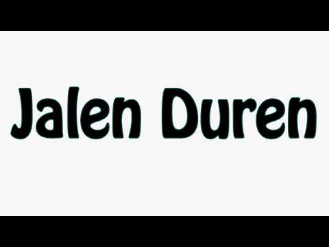 Learn How To Pronounce Jalen Duren