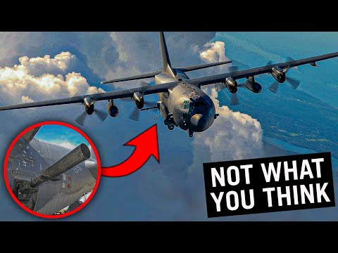 Why the US Air Force Installed a Howitzer on a Cargo Plane