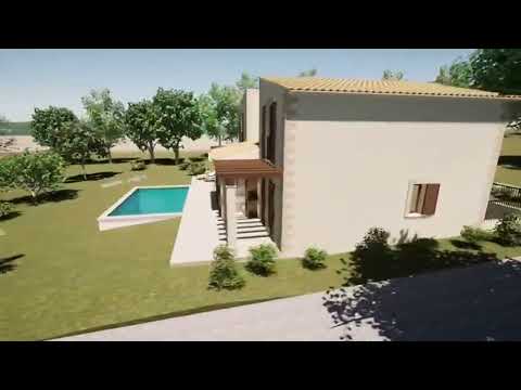 Video de Finca edificable con proyecto y licencia de obra en Muro