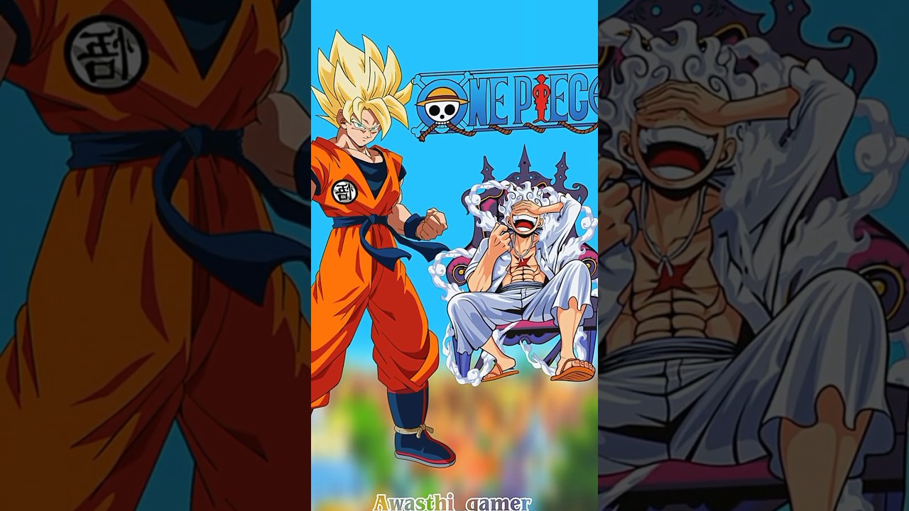 Goku Vs one piece! Goku Vs Luffy! Goku Vs Imu! Goku Vs shanks! #anime #goku #onepiece #luffy #god