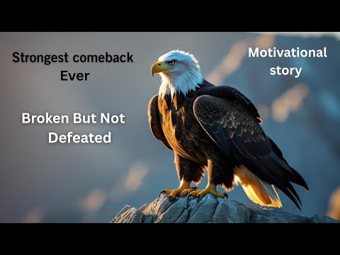 Strong comeback ever | Motivational story of a broken eagle | Life lesson