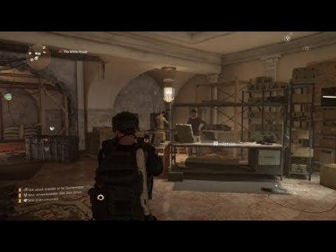 Whitehouse Upgrade Cutscene| The Division 2
