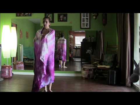 ⭐ Belly Dance - The "Face Wrap" Veil Trick ⭐