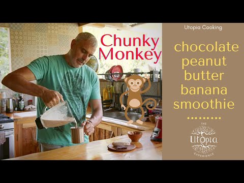 Chocolate Peanut Butter Banana Smoothie | Healthy, Delicious, Vegan & GF!