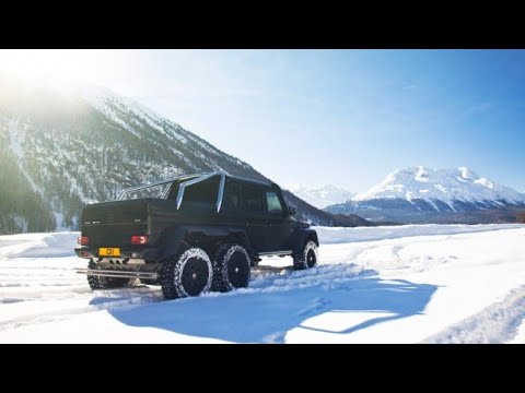 Mercedes Benz G63 6x6 Snow Drive