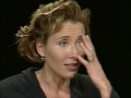 Emma Thompson Job İnterview On Charlie Rose 1994 Psychological Maturity