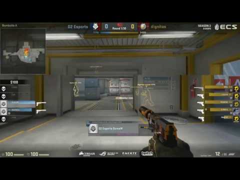 ScreaM's Ace with USP-S on Nuke vs dignitas @ ECS Season 2 Europe