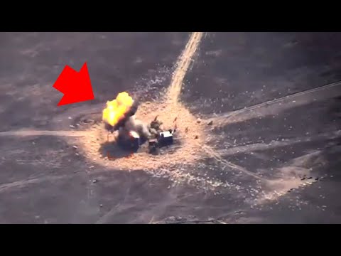 Incredible Footage Of GMLRS Alternative Warhead Hitting Russian Training Base