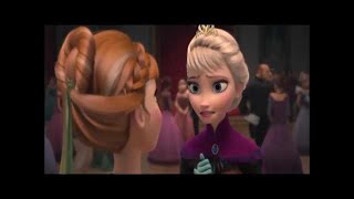 Frozen Elsa Runs Away Part 1