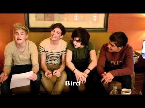 ONE DIRECTION Teaches You to Speak British!