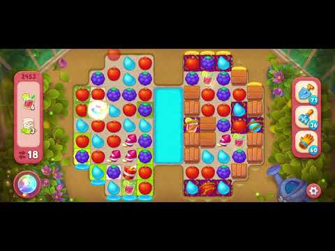Gardenscapes level 2453 HD