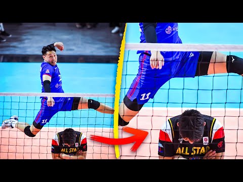 Volleyball Players Without Gravity | Monsters of the Vertical Jump !!!