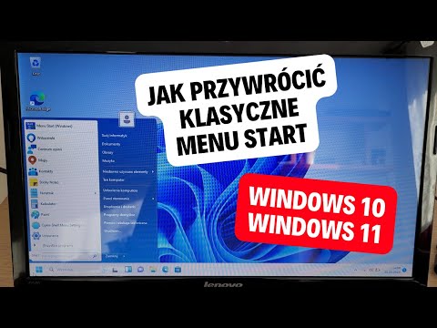 Jak przywrócić klasyczne menu Start w Windows 10 lub Windows 11? PORADNIK personalizacja komputera