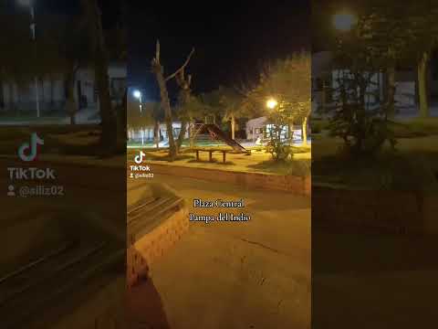 Pampa del Indio, Chaco. Plaza central #chaco #pueblos