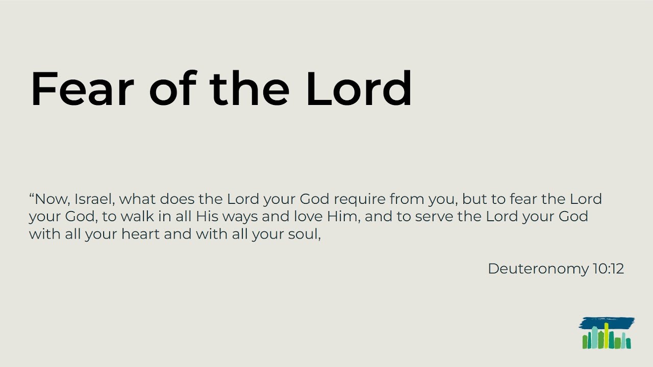 Fear of the Lord - March 16, 2025