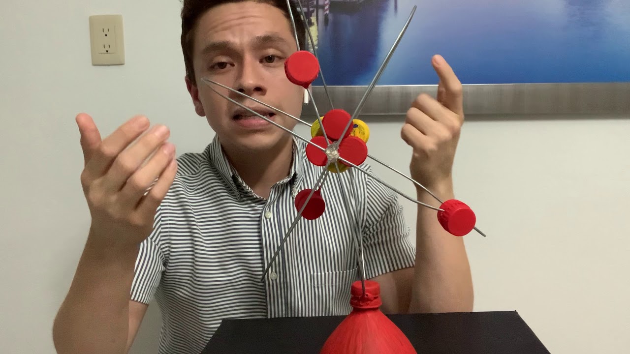 Maqueta - Modelo Atómico de Rutherford