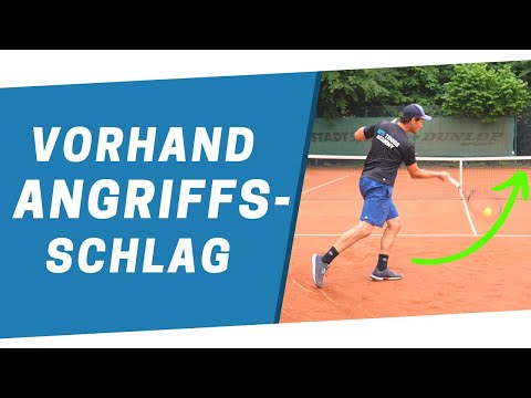 Forehand attack shot | Effective attack shot from midcourt