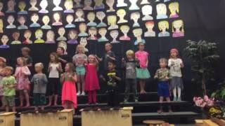 Caelan's music class - She'll be coming around the mountain