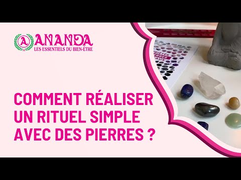 Comment réaliser un rituel simple avec des pierres