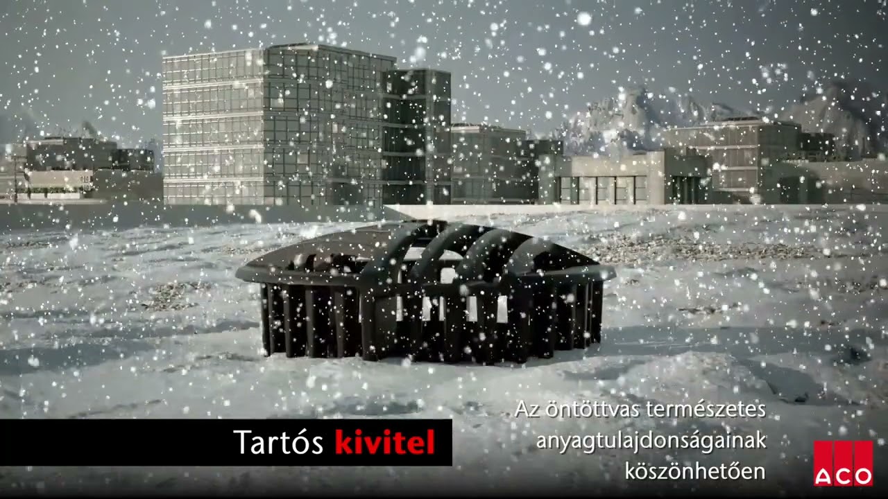 ACO Passavant lapostető-összefolyó