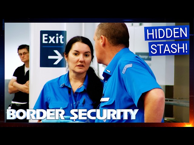 Entire Flight Targeted In Smuggling Crackdown | FULL EPISODES | Border Security Australia SDDEFAULT Thumbnail