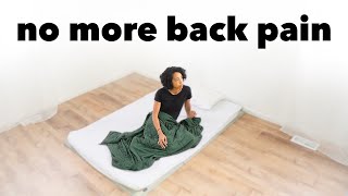 I slept on a floor futon for 500 days, here's why I'll never go back to a regular bed