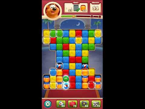 Toon Blast Level 3406 - NO BOOSTERS 🐻🐺🐱 | SKILLGAMING ✔️