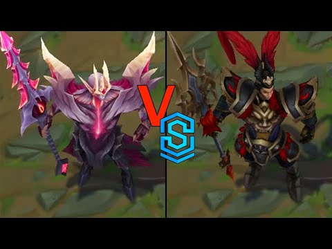 Prestige Visions of the Fallen Jarvan IV VS Warring Kingdoms Jarvan IV
