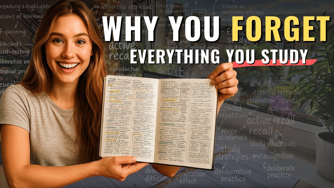 Stop Wasting Hours: The Only Study Method That Actually Works (Backed by Science)