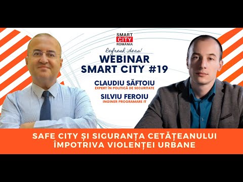 , title : 'Webinar Smart City #19 - Safe City și siguranța cetățeanului împotriva violenței urbane'