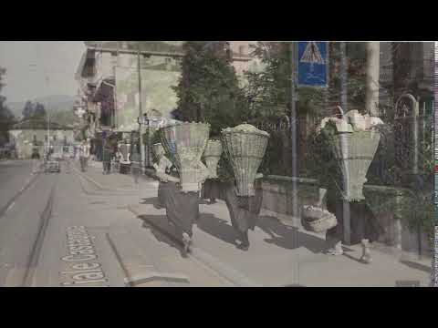 1939 Video Lugano Cassarate verso il mercato