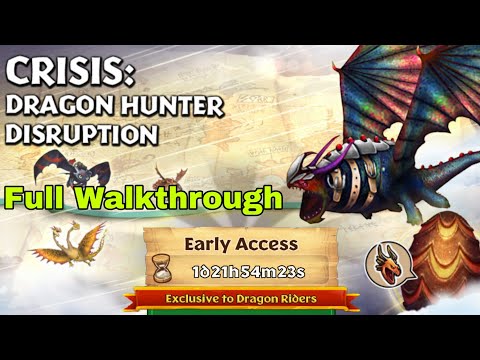 CRISIS:DRAGON HUNTER DISRUPTION Full Walkthrough/Gameplay - New Gauntlet - Dragons:Rise of Berk