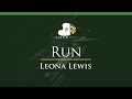 Leona Lewis - Run - LOWER Key (Piano Karaoke Instrumental)