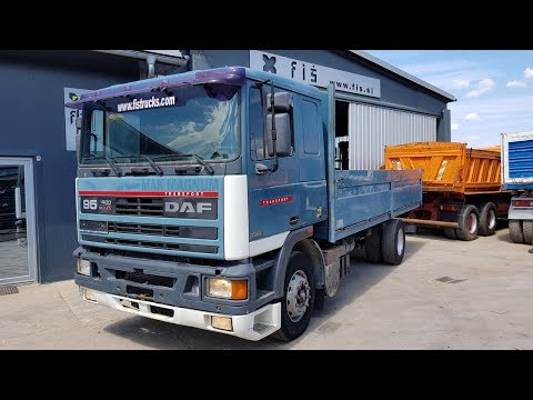 TRUCK DAF 95.400 ATI 4X2 STAKE  BODY FIŠ TRUCKS & MACHINERY SLOVENIA