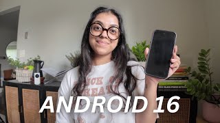 WALK THROUGH ANDROID 16 WITH ME (new google pixel 9 pro features!)