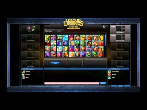 TSM vs CLG - Game 1 - Part 1 - DREAMHACK SEASON 1 CHAMPIONSHIP