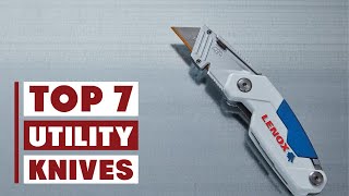 Top 7 Utility Knives You Must Own in 2026 – Sharp, Safe & Re