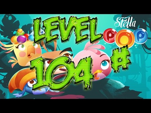 Let's Play Angry Birds Pop - Level 104 Walkthrough