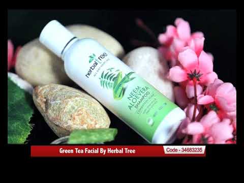 Green tea facial products