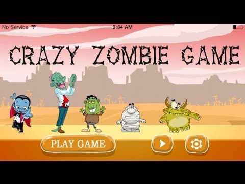 Crazy Zombie Game iPhone App Review (Gameplay)