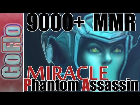 Phantom Assassin Miracle 6.88b Dota 2 Pro Gameplay