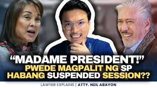 Download lagu 'SENATE PRESIDENT LEGARDA'? Legal ba magpalit ng SP na walang botohan? #LawyerExplains #AttorNEIL mp3