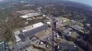 preview picture of video 'Phantom FC40 Flying Over Snellville Georgia City Hall and 78 Main Street  11/21/2014 Flight 2'